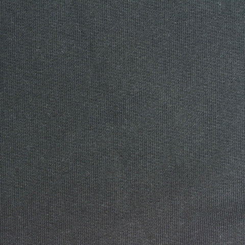 Brushed 100% Cotton French Terry Fabric, 466 gsm, 180 cm — Grey