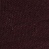 Dark Red Marl Chunky Knit, Poly-Viscose