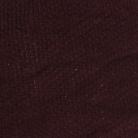 Dark Red Marl Chunky Knit, Poly-Viscose, 170 gsm