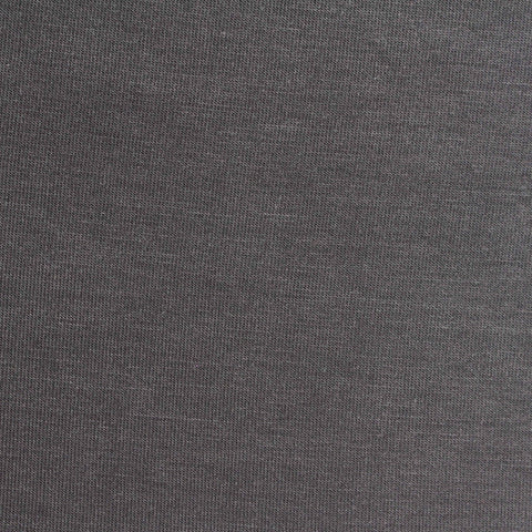 Modal Polyester Stretch Scuba Knit Fabric, 318 gsm, 178 cm — Grey