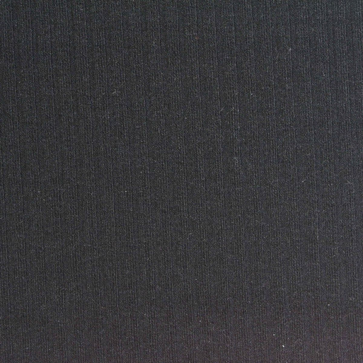 Black Rib Knit, Poly-Viscose