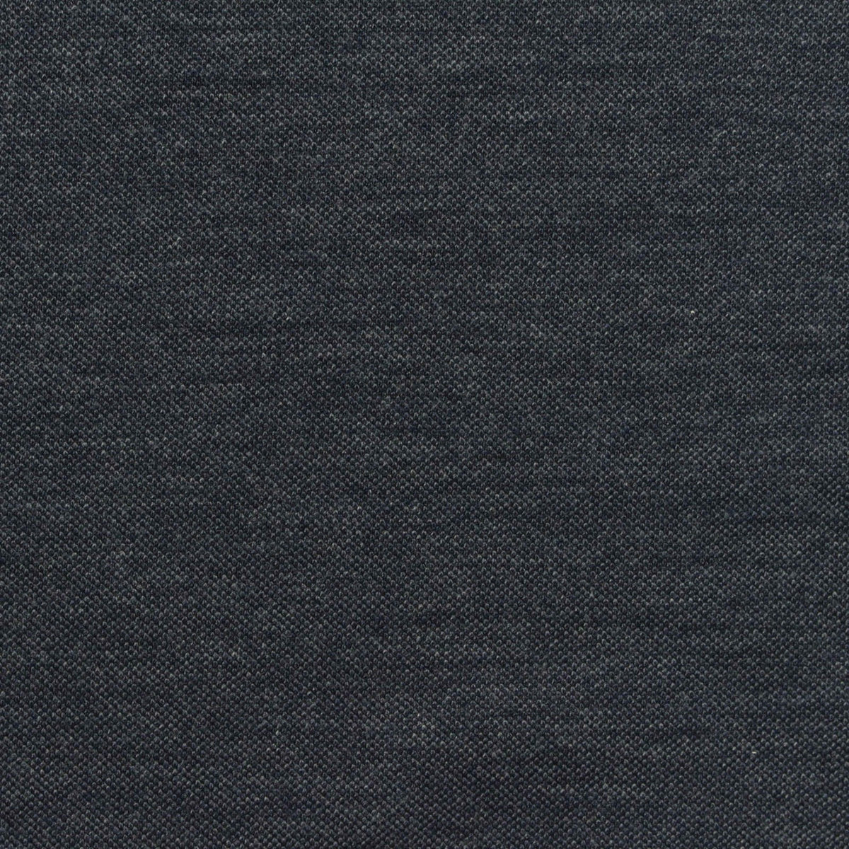 Dark Grey Marl Piqué Knit, Poly-Viscose, 260 gsm