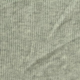 Green Marl Rib Knit, Cotton