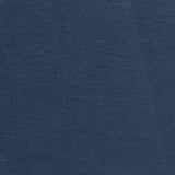 Brushed Polyester Modal Stretch French Terry Fabric, 250 gsm, 165 cm — Navy