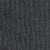 White Pinstripe Rib Knit, Poly-Viscose — texture