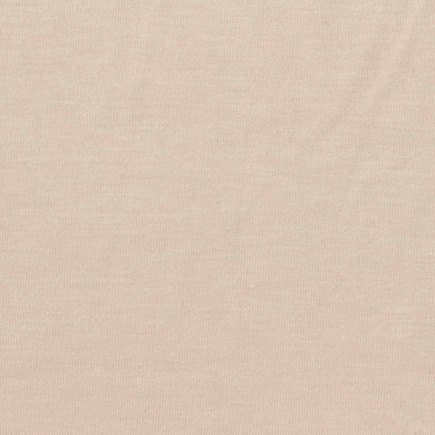 Polyester Modal Stretch Jersey Knit Fabric, 140 gsm, 164 cm — Beige