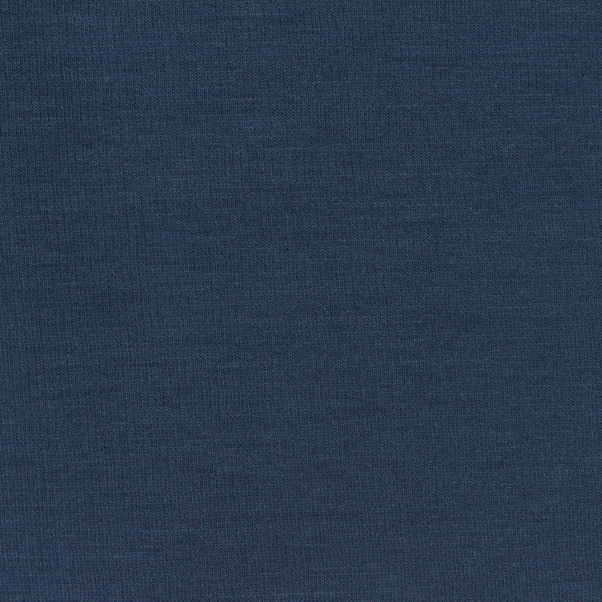 Brushed Polyester Modal Stretch French Terry Fabric, 275 gsm, 185 cm — Navy