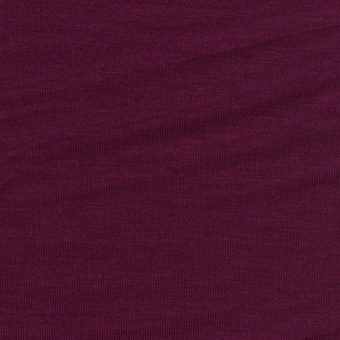 Polyester Viscose Stretch Jersey Knit Fabric, 245 gsm, 156 cm — Purple