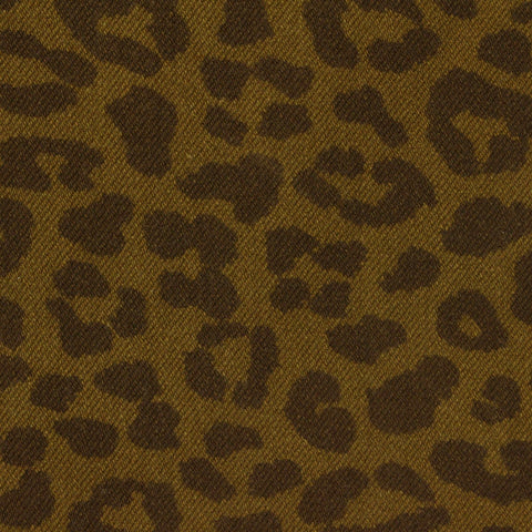 Brown Leopard Knit, Cotton