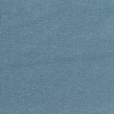 Cotton Polyester Stretch Rib Knit Fabric, 385 gsm, 168 cm — Blue