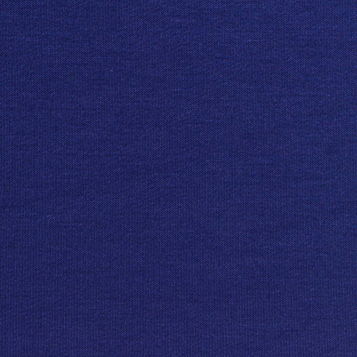 Polyester Viscose Stretch French Terry Fabric, 200 gsm, 168 cm — Navy