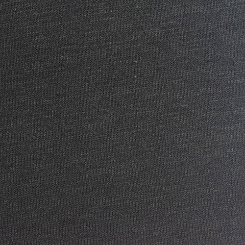 Polyester Viscose Stretch Chunky Knit Fabric, 215 gsm, 150 cm — Grey