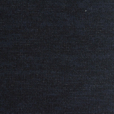 Dark Blue Marl Chunky Knit, Polyester, 180 gsm
