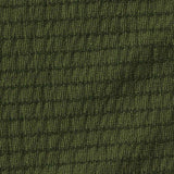 Green Grid Crepe, Polyester — texture