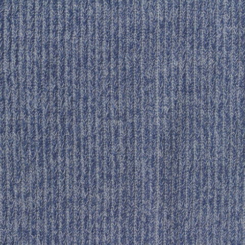 Polyester Stretch Chunky Knit Fabric, 260 gsm, 150 cm — Blue