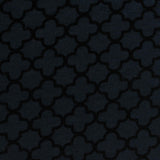 Dark Blue Tone-on-Tone Jacquard, Poly-Viscose