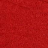 Polyester Viscose Stretch French Terry Fabric, 235 gsm, 180 cm — Red — texture