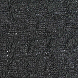 Dark Grey Subtle-Fleck Bouclé, Poly-Cotton — texture