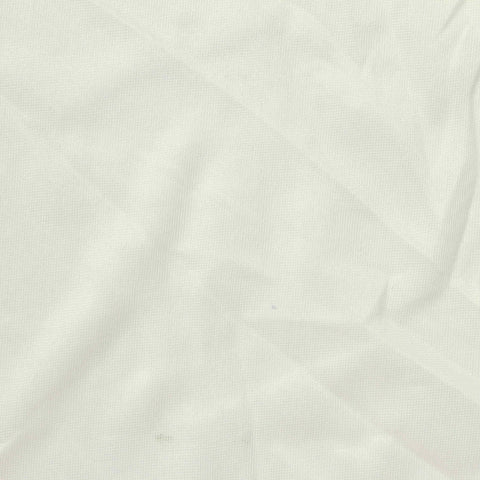 100% Polyester Jersey Knit Fabric, 88 gsm, 150 cm — White