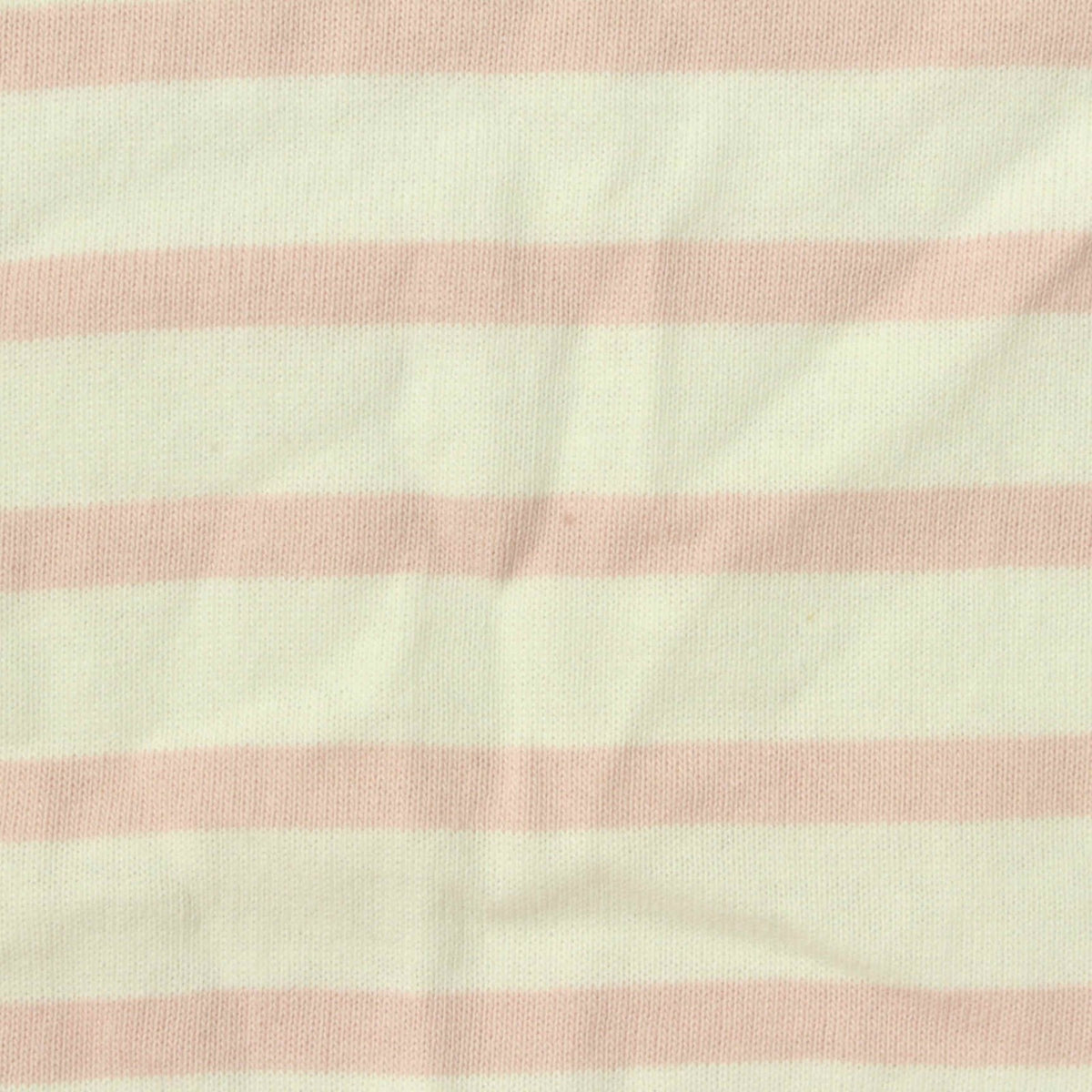 Light Pink Stripes Jersey Knit, Cotton