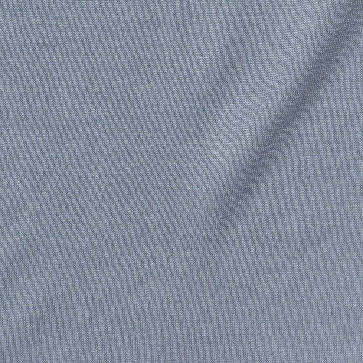 Polyester Viscose Jersey Knit Fabric, 150 gsm, 168 cm — Blue