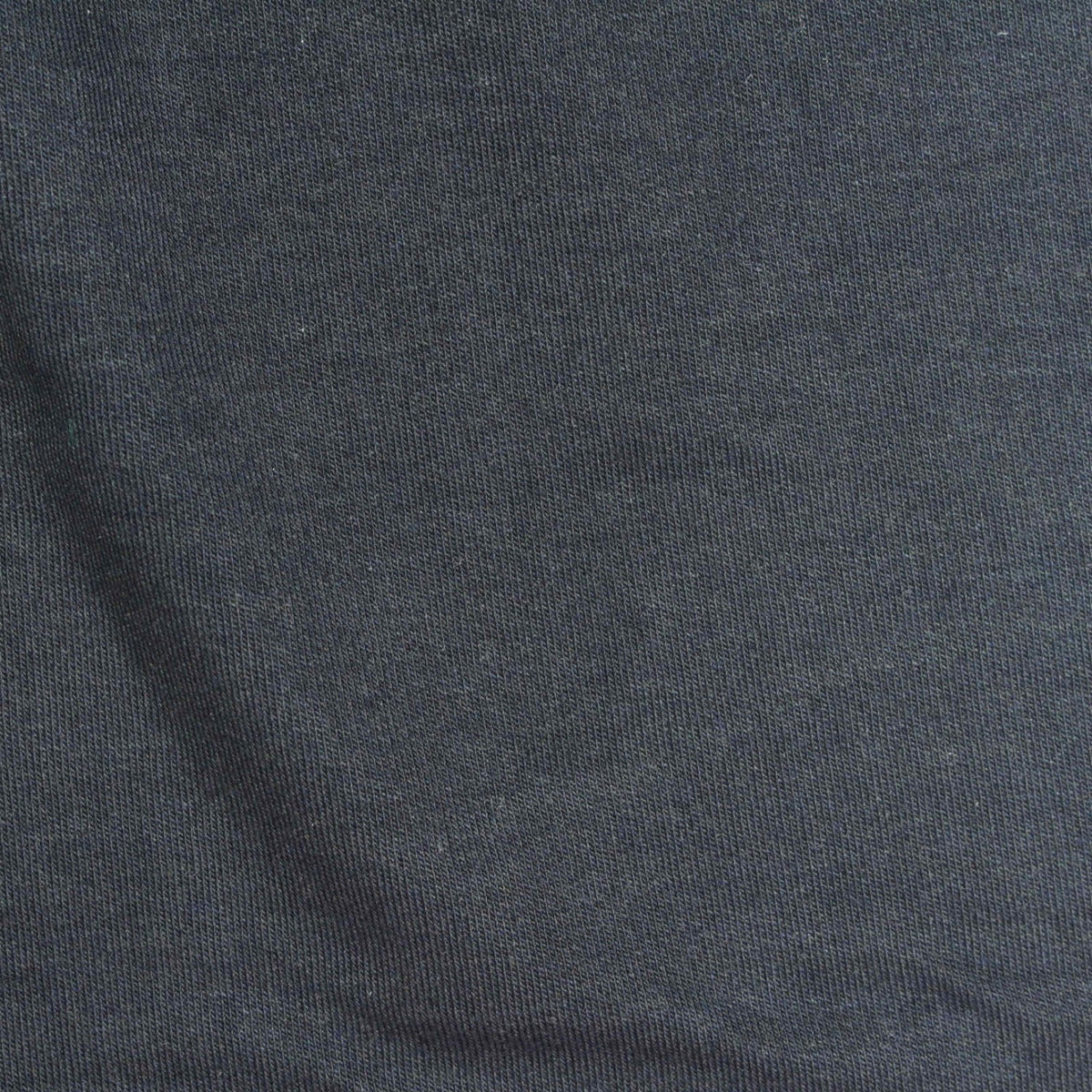 Viscose Acrylic Stretch Interlock Knit Fabric, 310 gsm, 162 cm — Navy