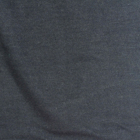 Viscose Acrylic Stretch Interlock Knit Fabric, 310 gsm, 162 cm — Navy