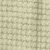 Jacquard Cotton Polyester Stretch Chunky Knit Fabric, 300 gsm, 150 cm — Beige — texture