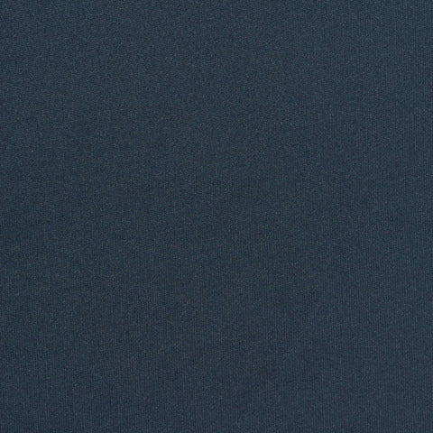 Polyester Viscose Stretch Scuba Knit Fabric, 300 gsm, 160 cm — Navy