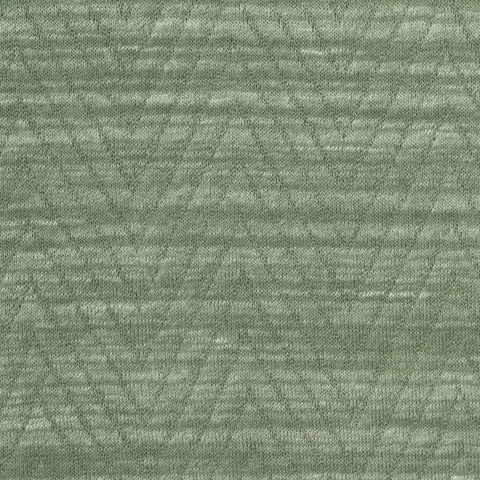 Muted Green Tone-on-Tone Jacquard, Polyester