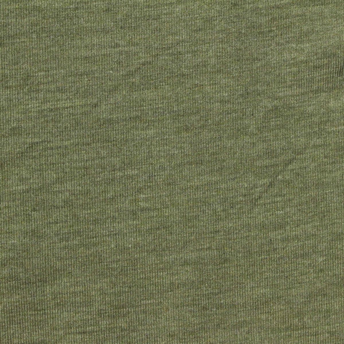 Heathered Green Marl Jersey Knit, Poly-Viscose