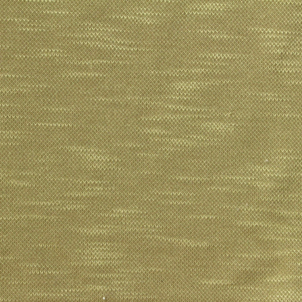 Olive Heather Piqué Knit, Modal-Poly