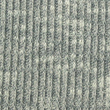 Dark Grey Marl Rib Knit, Poly-Viscose — texture