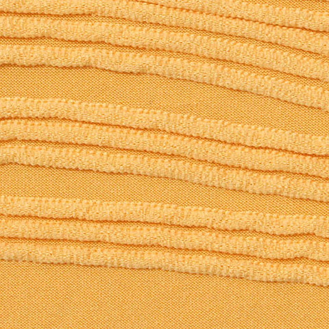 Orange Wavy-Line Jersey Knit, Polyester
