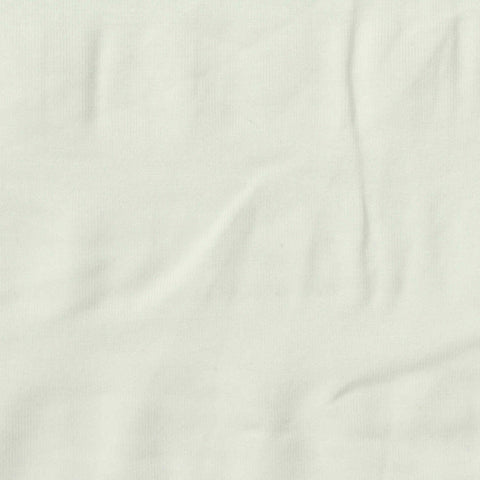 Cotton Modal Stretch Jersey Knit Fabric, 170 gsm, 160 cm — White