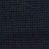 Jacquard Polyester Cotton Stretch Jersey Knit Fabric, 360 gsm, 150 cm — Navy