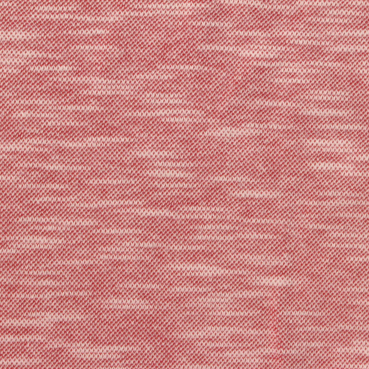 Red Marl Piqué Knit, Cotton-Poly
