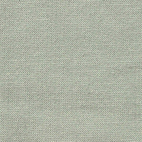 Brushed Polyester Viscose Stretch Interlock Knit Fabric, 320 gsm, 150 cm — Grey