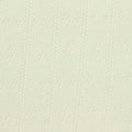 Off-White Vertical-Diamond Pointelle Knit, Poly-Viscose, 235 gsm