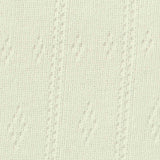 Off-White Vertical-Diamond Pointelle Knit, Poly-Viscose — texture