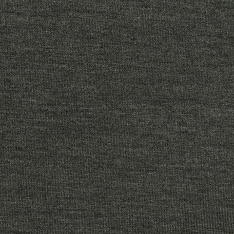 Dark Grey Marl Scuba Knit, 380 gsm