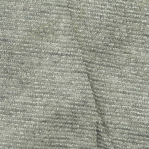 Light Grey Marl Jersey Knit, Viscose-Metallic, 102 gsm