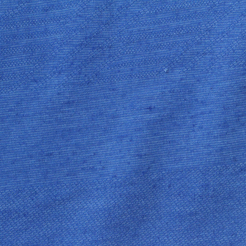 Heathered Blue Marl Jersey Knit, Cotton-Poly, 170 gsm