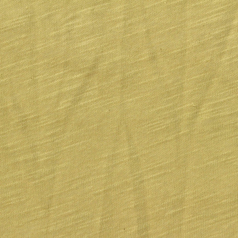 Lime Marl Jersey Knit, Cotton-Poly, 138 gsm