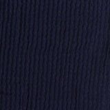 Polyester Viscose Stretch Jersey Knit Fabric, 208 gsm, 144 cm — Navy