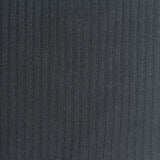 Polyester Viscose Stretch Rib Knit Fabric, 330 gsm, 135 cm — Grey