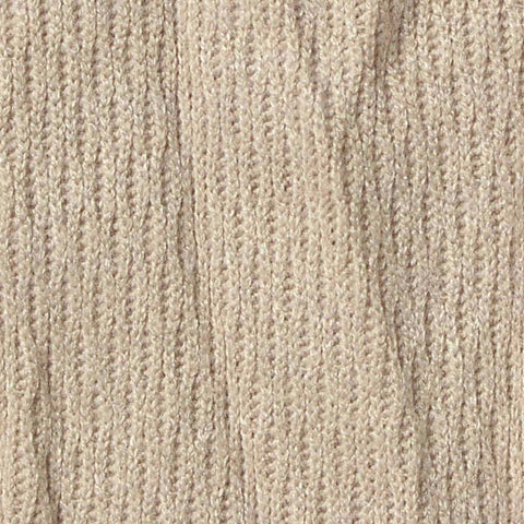 Viscose Polyester Blend Birdseye Knit Fabric, 319 gsm, 157 cm — Beige
