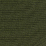 Olive Horizontal-Stripe Crepe, Polyester