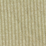Brushed Viscose Polyester Stretch Rib Knit Fabric, 186 gsm, 150 cm — Beige