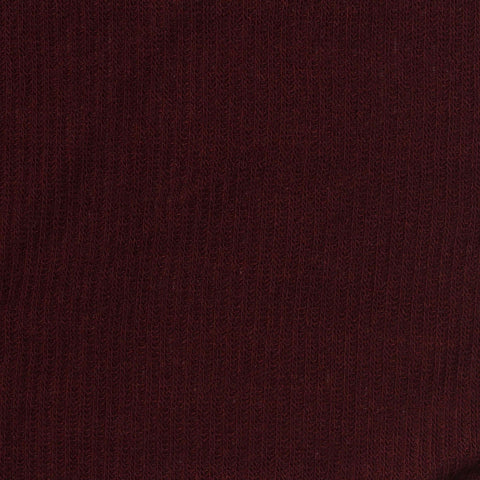Polyester Viscose Stretch Rib Knit Fabric, 140 gsm, 170 cm — Red